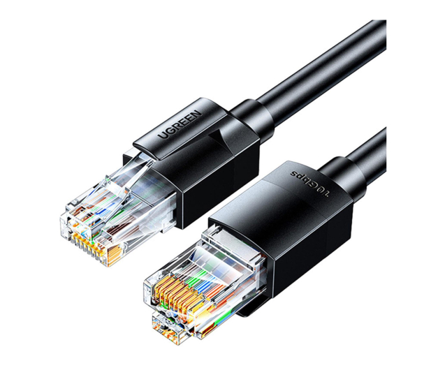 UGREEN Kabel Ethernet NW315 Cat6A UTP 3m czarny - 1489059 - zdjęcie
